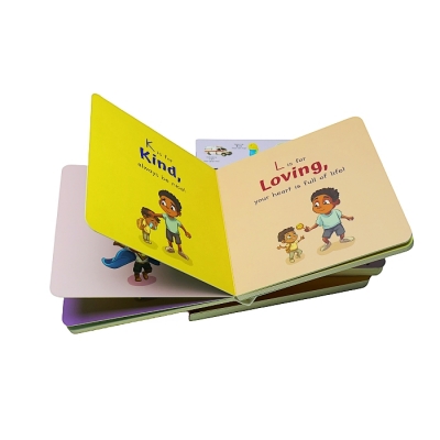 Kids Cardboard Books Print Korean Books Set Printing Children Korean Language Learning Book