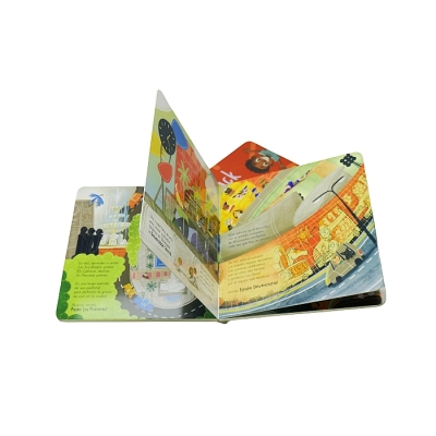 Shenzhen custom card board book printing for babyes children book high quality board book printing