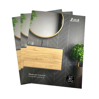 Custom magazine printing softcover home decoration luxury interior design a4 magazine photo book printing