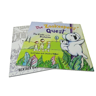 High Quality Custom Softcover Book Printing Children Textbook Wholesale Kids Story Book Printing