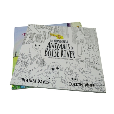Wholesale customizable personalized coloring book printing