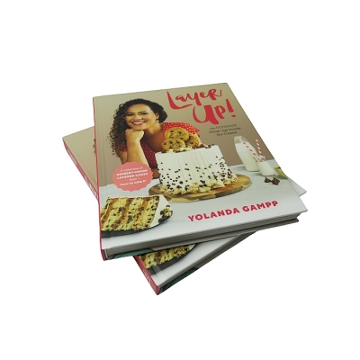 Custom hard cover holiday baking cook books printing