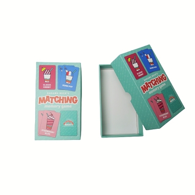 Custom card game printing waterproof card game custom printing with box