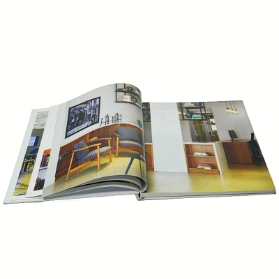Custom Luxury Magazine Printing Hardcover Home Design Interior Magazine Book Printing