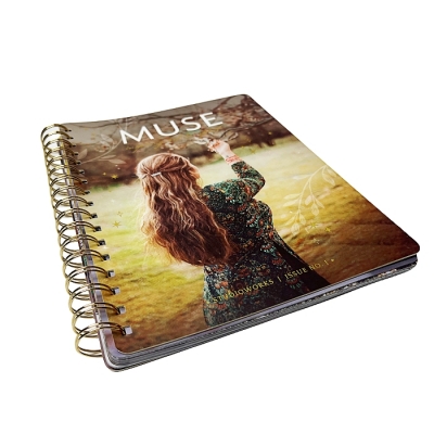 Personalized custom spiral notebook hardcover spiral notebook a5/a4 note book manufacturing printing