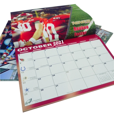 2021 calendar wholesale custom Desk calendar printing wall calendar 