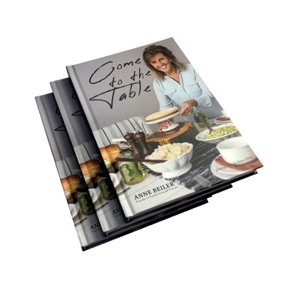 Custom printed cook books slow cooker cook book/pizza cook teaching book printing