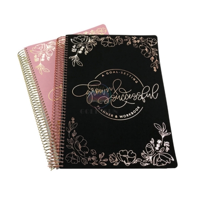 New arrive spiral binding hardcover book printing/leather bound book printing