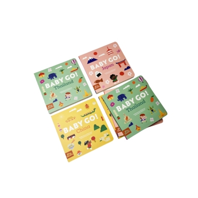 Children Educational Cardboard Book Baby Board Book Printing Service