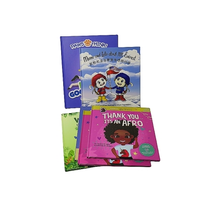 Exquisite quality early learning reading bilingual books for kids printing service