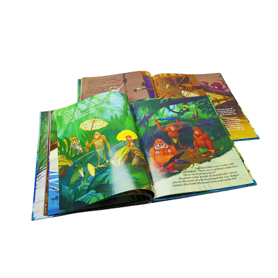 Custom Series hardback children‘ s book printing offset paper perfect binding printing book