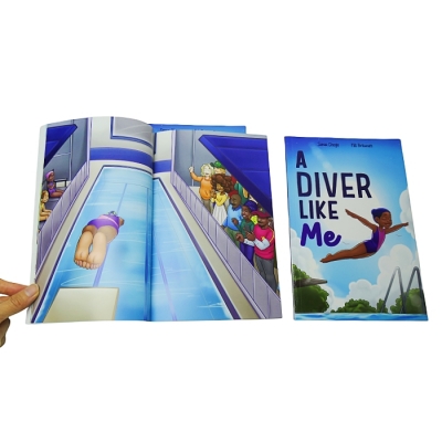 Books printing factory make children‘s book printing books softcover booklet textbook printing