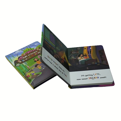 Hot sale custom fancy color professional printing children board book