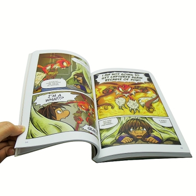 Cheap comic book printing manga books wholesale english print comic reading book