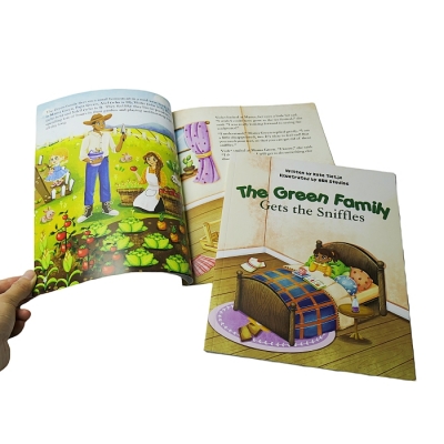 Custom Print Cheap Publishing Services Coloring Paperback Kids Book Printing