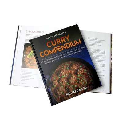 Custom Cookbook/Recipe Book Hard Cover Book Printing Service