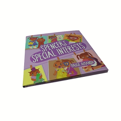 Customised book printing puzzle books in english for children