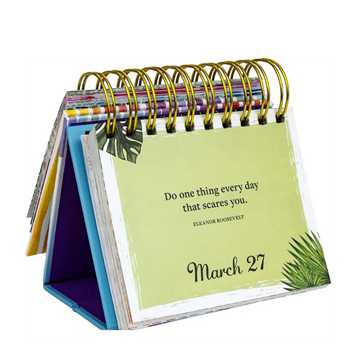 Desk calendars design Spiral Wall Calendars Planners Tear off Table ...