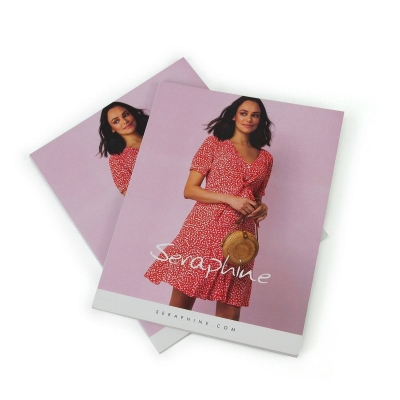 Recycable Offset Paper A4 A5 Softcover Custom Book Printed on Demand Service Catalogue Booklet Brochure Vogue Magazine Printing