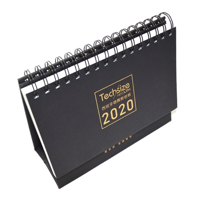 Custom Logo Cmyk 365 Days Calendar Printed Daily Calendar Advent Desk Table Monthly Spiral Calendar Printing