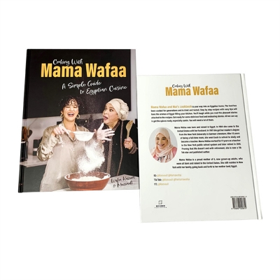 Wholesale Offset Printing Custom Recipe Hardcover Book Cook Book Restaurant Menu Printing
