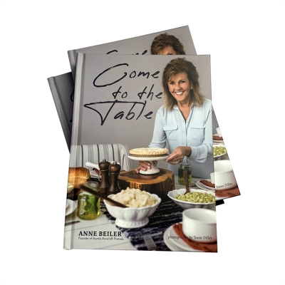 Custom Colorful Hardcover Baking Cookery Books Sew Binding Recipe Cook Book Printing