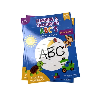 Student Paperback Exercise Book Educational School Textbook Custom Softcover Book Printing