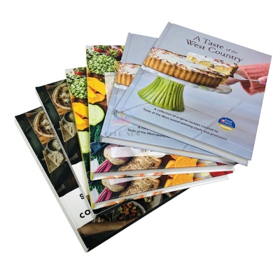 Offset Paper Custom Cook Book Recipe Hardback Photo Book Restaurant Menu Magazine Hardcover Book Printing