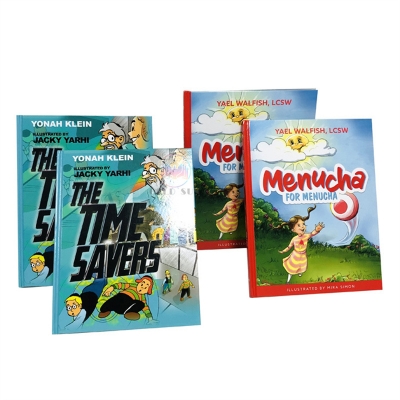 Glossy Lamination Custom Offset Paper Hardcover Photo Children Comic Book Printing