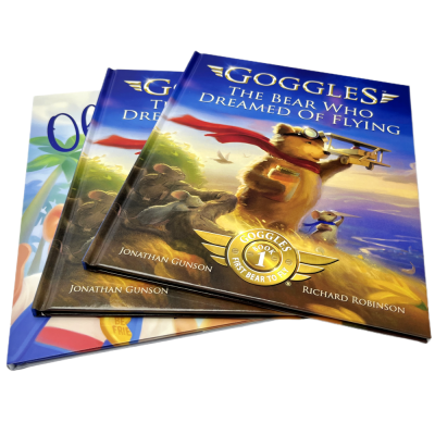 Glossy Lamination Comic Book Custom Printing Hardcover Picture Child Hardback Story Book