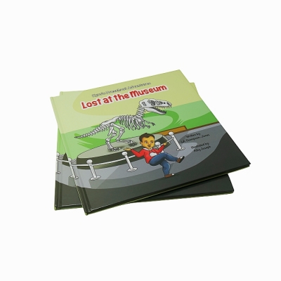 Customized cartoon printed book hard cover kids book printing children