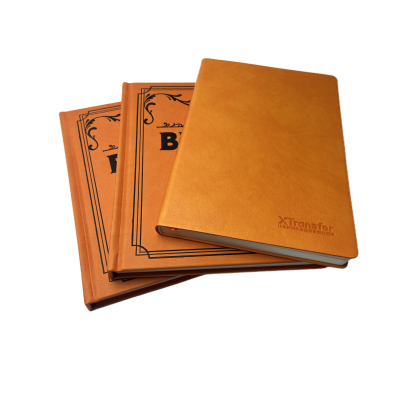 Personalized Book Printing Service PU Leather Offset Paper Notepad Custom School Spiral Notebook