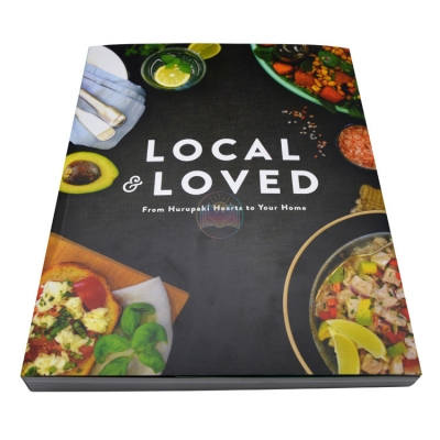 Factory Custom Color Softcover Food Recipe Book/Booklet /Cookbook/Menu Printing 